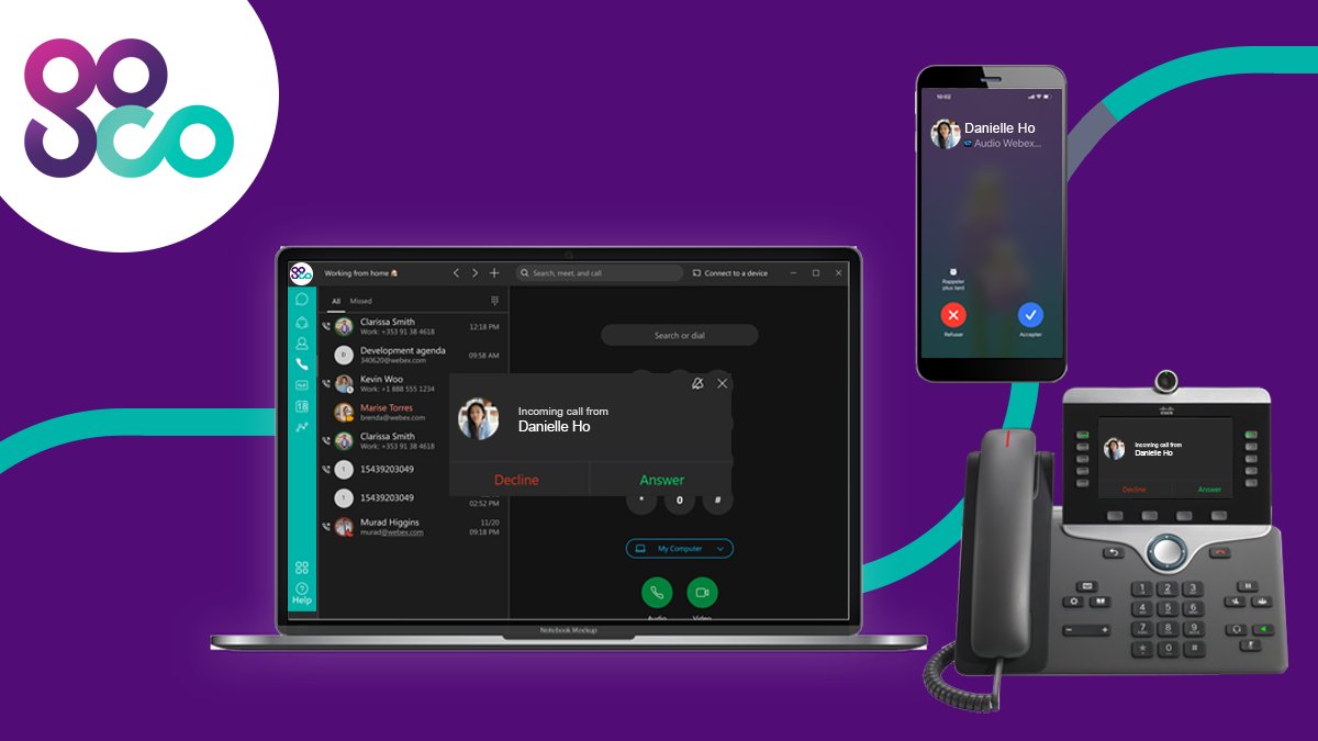 GoCo_FR's tweet photo. Des réponses à vos questions!😃  Pourquoi passer à un #VoIP gérée? 
1. Gérez vos appels de n'importe où
2. Pas d'équipement coûteux à acheter
3. Ne payez que ce dont vous avez besoin 
4. Prenez facilement en charge plusieurs sites

Pour en savoir plus → https://t.co/xWaSfJb1xz https://t.co/Xcuqp42ZeY