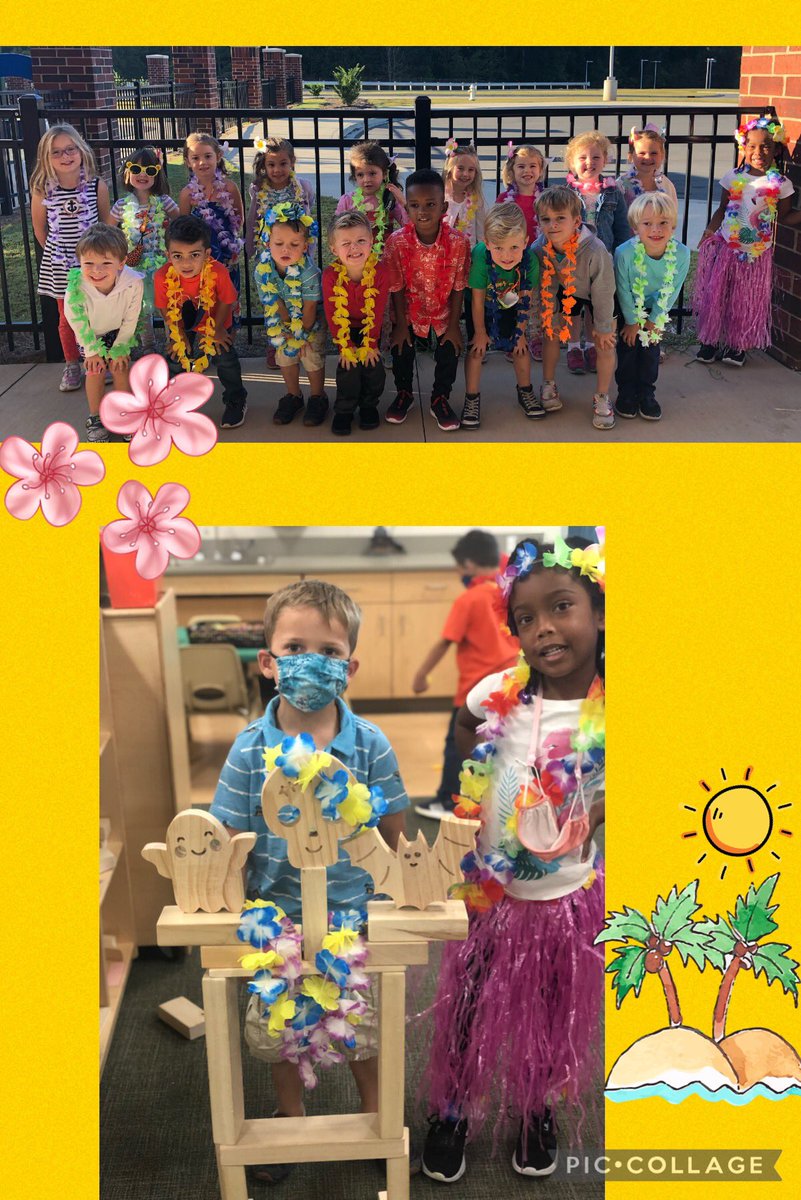 LilCopperheads's tweet photo. It’s Spirit Week at the Ridge and these Little Hula Dancers are excited! Even their Skeleton joined in on the fun! #LittleCopperheads #TheRidge #OneCR https://t.co/mvee2TLEt8
