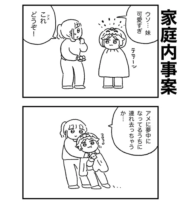 姉妹の家庭内で起こったある誘拐事件… 