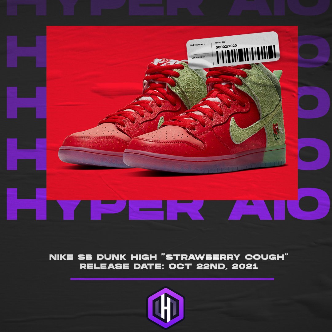 The Nike SB Dunk High "Strawberry Cough" Releasing This Friday🍓

Will you be copping this?