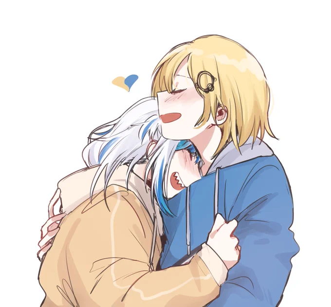 small doodle for the day o(-( #amesame 