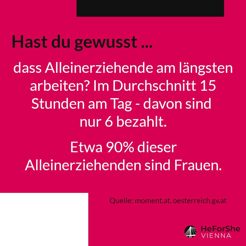 HeForSheVienna's tweet photo. Passend zu unserem Online-Event am Donnerstag mit @VereinFeminist1 bringen wir euch heute schon ein paar Fakten zum Thema Obsorge und Kinderpflege in Österreich. Klar ist: Wir müssen Männer aktiver mit ins Boot holen, wenn es um #CareArbeit und #Obsorge geht. https://t.co/v2ilTCLAwZ