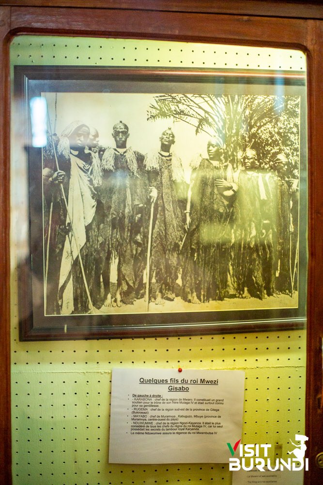 visit_burundi's tweet photo. The beauty of a country is summed up by its history. Burundi has a long known warriors starting with Mwwezi Gisabo the great warrior and his descendants.
Come visit the Gitega National Museum's collection which includes some royalty photography.
.
📍musée national de Gitega 
 . https://t.co/ixU406GX30