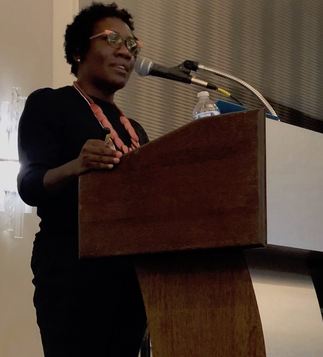 OAGCGifted's tweet photo. Keynoter, April Wells, knocked it out of the park! #oagc2021 #giftedconference #giftedequity https://t.co/K4bS6rPUVa