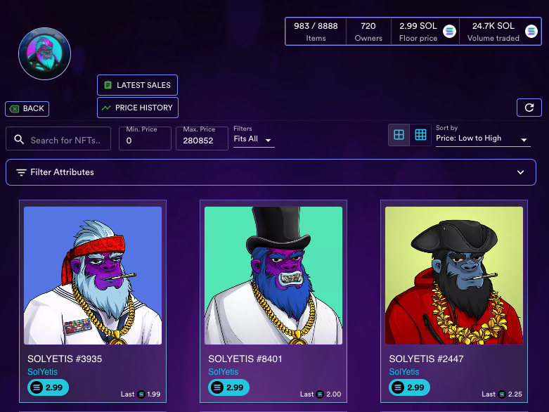 FLOOR IS RISING FAST
BUY NOW BEFORE IT'S TOO LATE
solanart.io/collections/so…
#solyetis