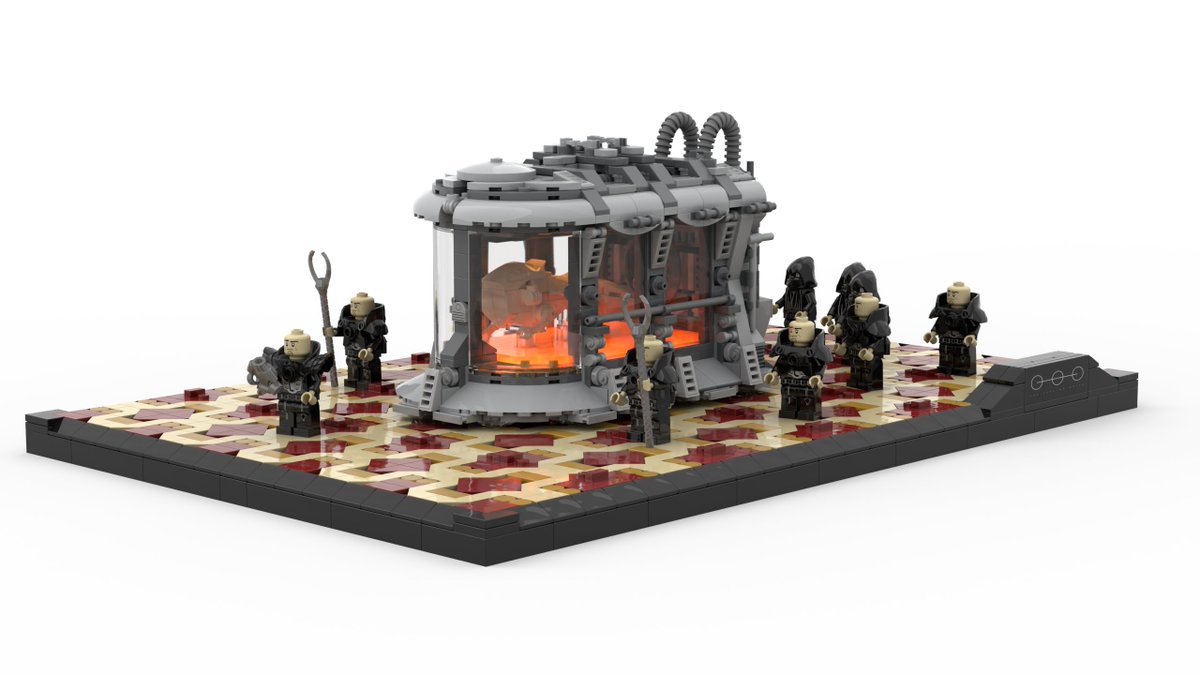 o_moc's tweet photo. Only 3 days left until #dune2021's release in Canada!
My #LEGO #Dune #MOC countdown is in the final stretch;
#3 - Spacing Guild Navigator
#arrakis #spice #navigator #heighliner #spacingguild #spaceship #foldspace #holtzman #guildsman #tank #melange
@LEGO_Group @dunemovie https://t.co/UPciFsh4mO