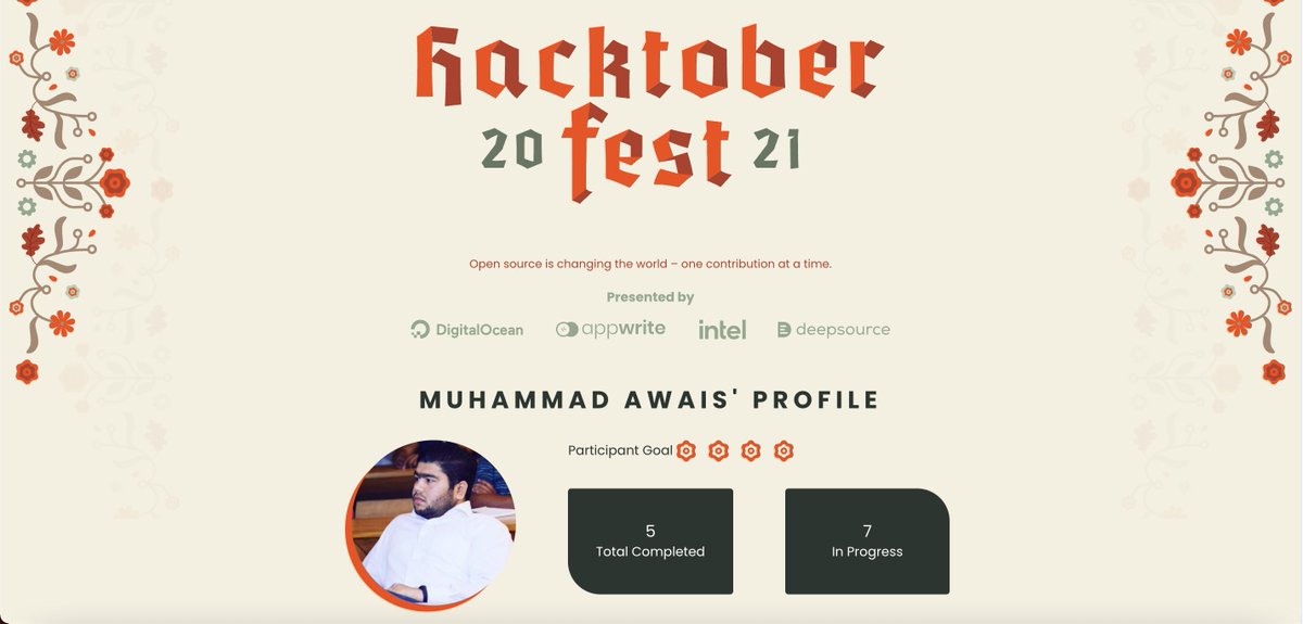 developerorium's tweet photo. Who else is done with @hacktoberfest? powered by @digitalocean @appwrite_io @intel @deepSourceHQ

#hacktoberfest #github #opensource https://t.co/NyJceYIuFY