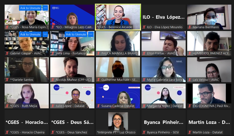 ⭕️Happening now! Day 1 of The Power of Innovation: E-formality and skills development. Finalists of the 2nd <a href="/ILO/">International Labour Organization</a> Skills Challenge Innovation Call receive support from experts to prepare for the Pitch Day on 4 November.

Register to view pitches: bit.ly/3BK41Q0