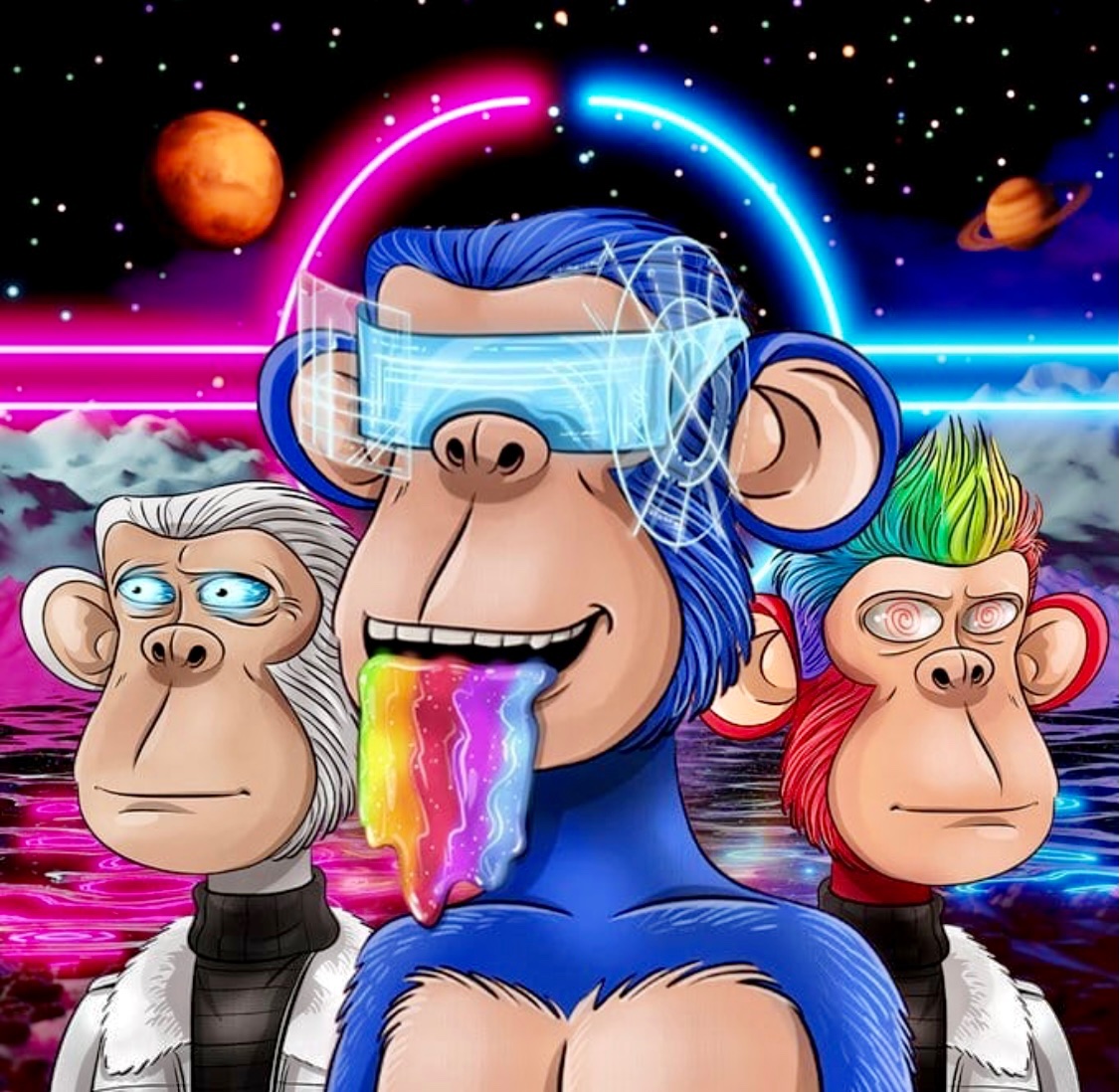 Degen_infinity's tweet photo. @opensea @partyapebc is causing pandemonium‼️ The apes are coming 👀🥂 https://t.co/sDtTRujHhD