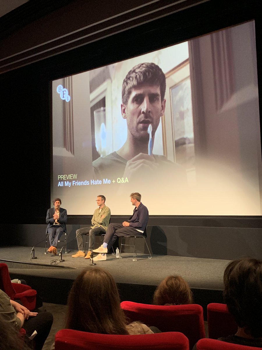 ValentinaRussoB's tweet photo. MUST SEE #allmyfriendshateme @BFI @TotallyTom @Buchanan_writes - best film seen in years! #comedy #horror #thriller #film #bfi #filmfestival https://t.co/KeflCKkEdg