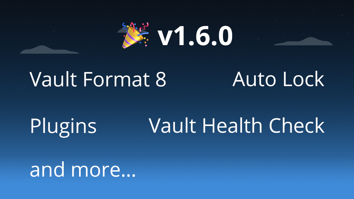 Cryptomator On X: "We Are Happy To Announce That Cryptomator 1.6.0.