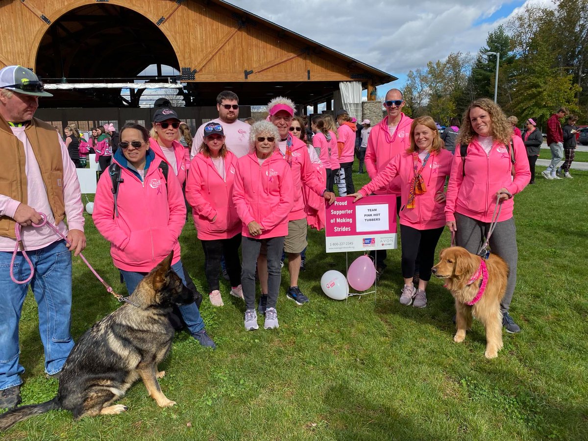 We had a blast at Making Strides Against Breast Cancer! 💕 Thank you to everyone who came out. See you next year! #MakingStrides #AllenPoolsandSpas #GoodCause