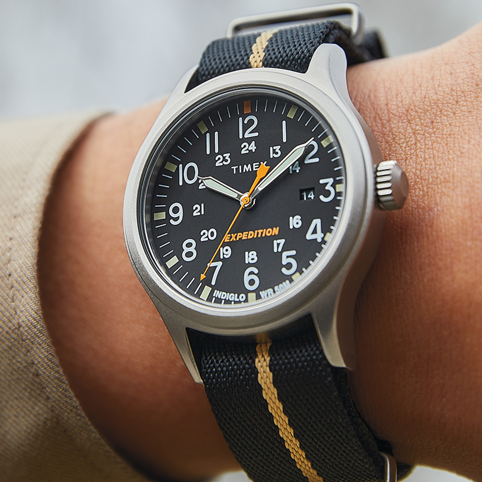 Timex backlight cheap watch