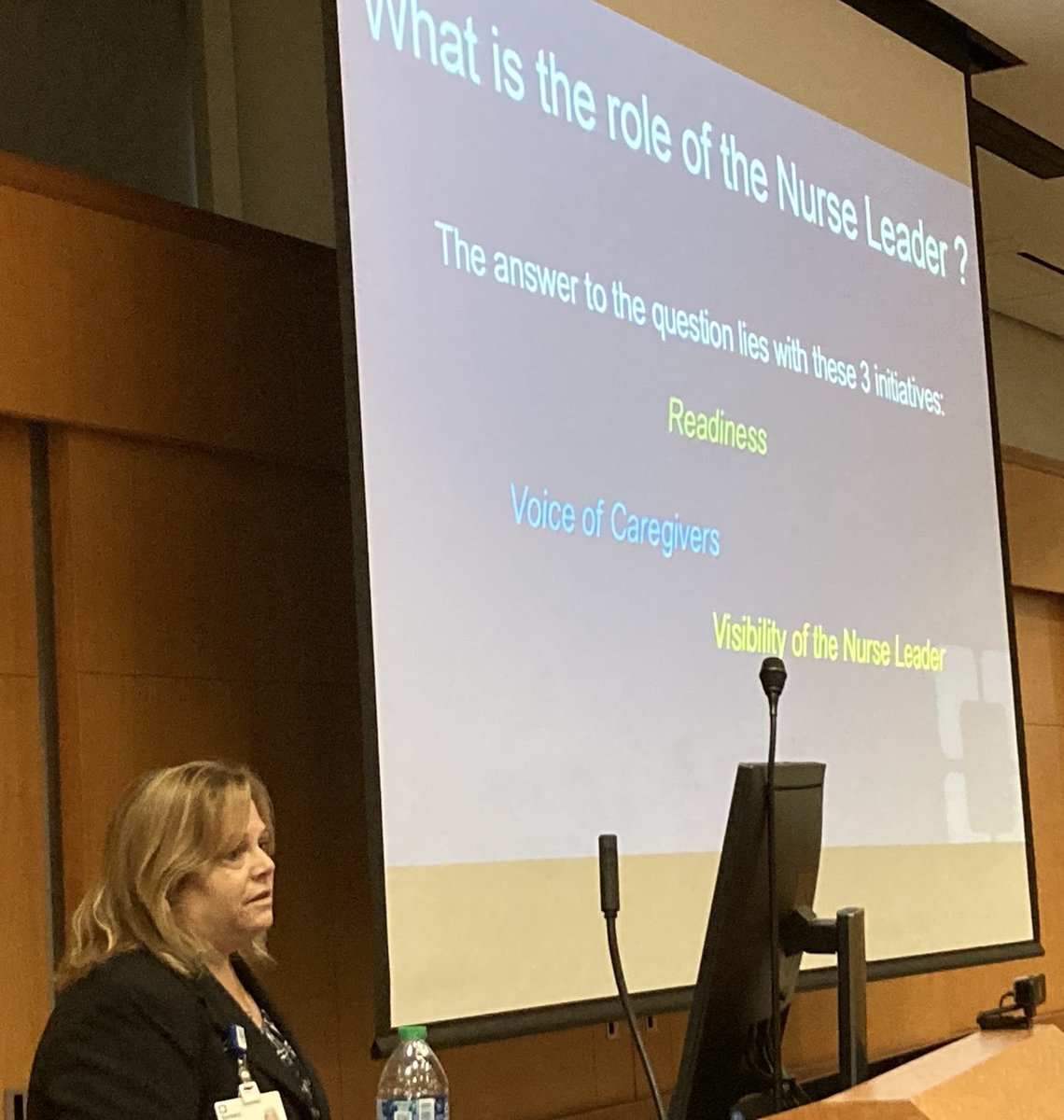 LisaYerianMD's tweet photo. @BarbZinner share her authentic experience as a nurse leader fostering a culture of improvement!
@joan_mkavanagh @MeredithLahl #CCNurses @kkellyhancock https://t.co/EtO2L0dasa