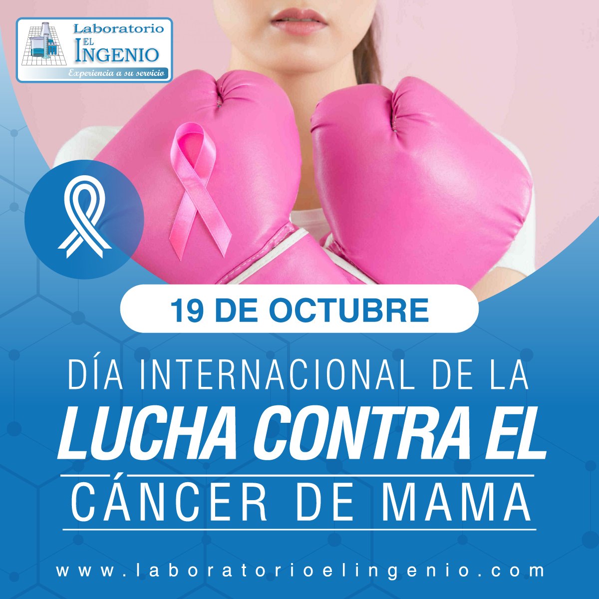 Labelingenio's tweet photo. #LaboratorioElIngenio 🔬👩‍🔬 Hoy es el día mundial de la lucha contra el cáncer de mama. 💪👩 Un día para informar y generar conciencia sobre los beneficios del diagnóstico temprano de esta enfermedad.❤#prevencion  #cancerdemama #cancer #luchacontraelcancer #laboratorio #cajamarca https://t.co/DMtbCGLBJI