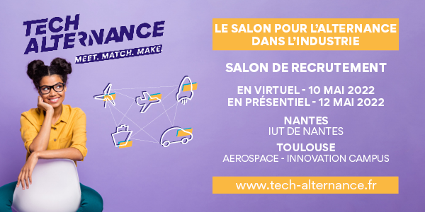 TechAlternance's tweet photo. Alternance Manufacturing et Alternance Aerospace fusionnent pour ne faire qu’un et devenir : Tech Alternance, le salon de recrutement pour l'alternance dans l'industrie. https://t.co/IUelyxtD6n
Plus d'infos dans le communiqué de presse👉https://t.co/h1pCZXZPlG
#TECHALTERNANCE https://t.co/HzHlOkmYYW