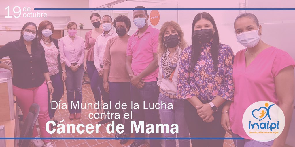 Hoy, 19 de octubre, se celebra el #DiaMundialDeLaLuchaContraElCancerDeMama, para sensibilizar y concienciar a la población sobre la importancia de realizarse un examen de mamas regularmente, con la finalidad de detectar cualquier signo o anomalía.
