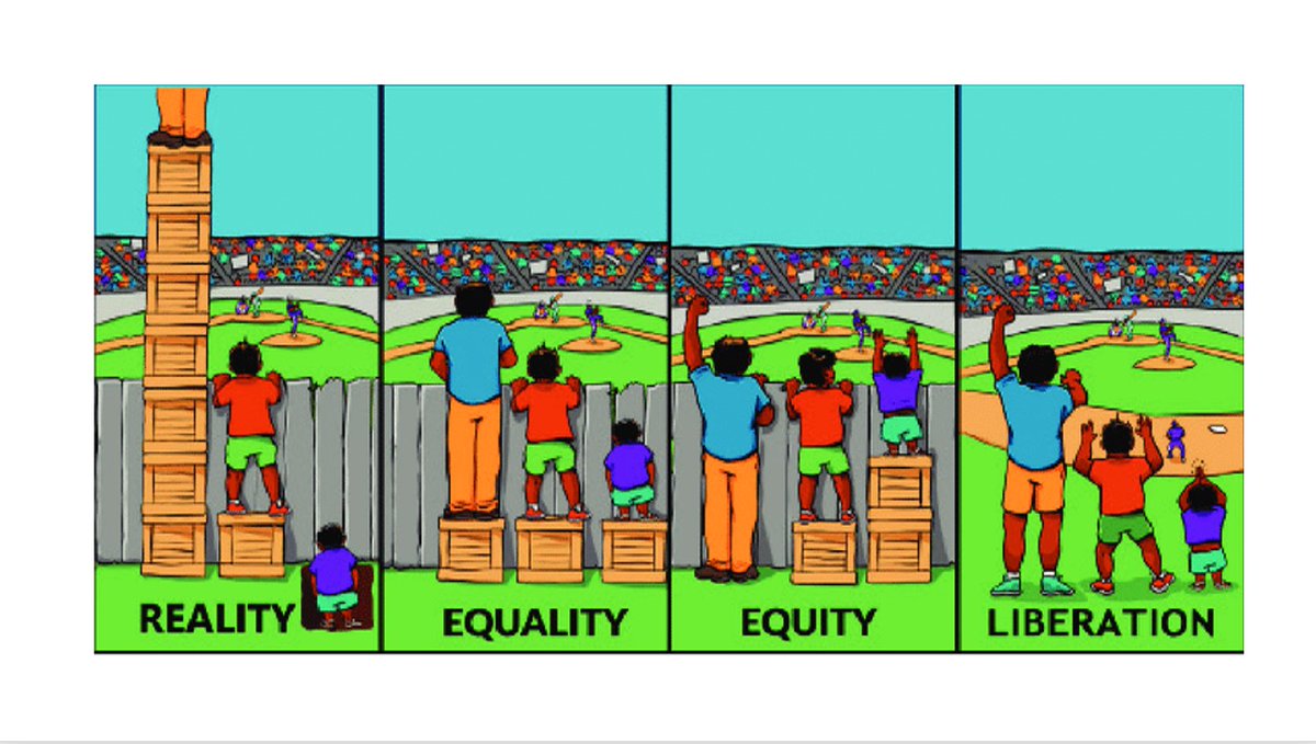 When it comes to healthcare, equality and equity are not the same. Equality is about levelling the playing field but equity is about addressing imbalanced social systems that make access to care more difficult for some people #leadershiplessons #nhs #healthinequalities