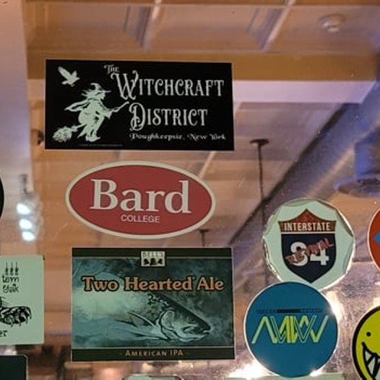 AWStormAnderson's tweet photo. Thank you, Schatzi's for putting up The #WitchcraftDistrict sticker in your window collection!🧙‍♀️🧙‍♂️⛧
#witchcraft #witch #witchythings  #witchyvibes #WitchLife #witchesoftwitter #artistsoftwitter #Poughkeepsie #Poughtential #NewYork #AutumnPeople https://t.co/GwJZ0NzokF