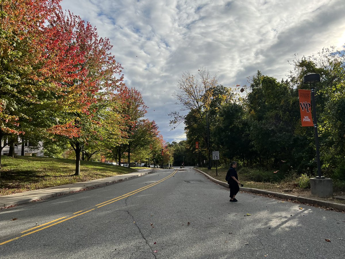 wpunj_edu's tweet photo. The trees are changing, but our Will. Power. remains intact 💪🏼 #WeAreWillPower #Fall #campus #wpunj https://t.co/zzX2AfxOyb