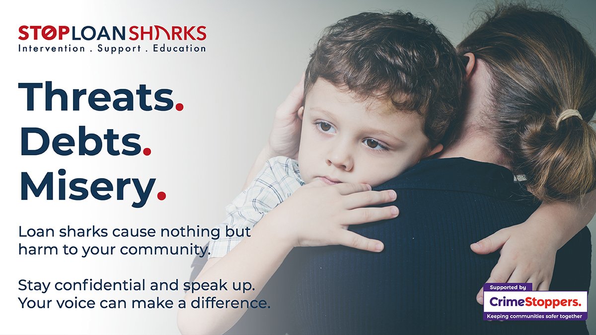 Did you know you can access confidential advice and support using our live chat service?

If you're concerned about loan sharks in your area or think someone may be a victim of illegal money lending, we're here to help.

👉 stoploansharks.co.uk