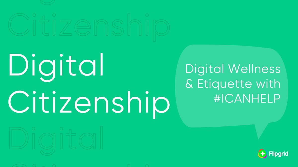 Digital wellness is an important facet of digital citizenship. Join #ICanHelp's Cofounder, Kim Karr, and student intern, Alexa, as they share information and resources to help students make healthy digital choices.

youtu.be/YUNjEIOkBTk