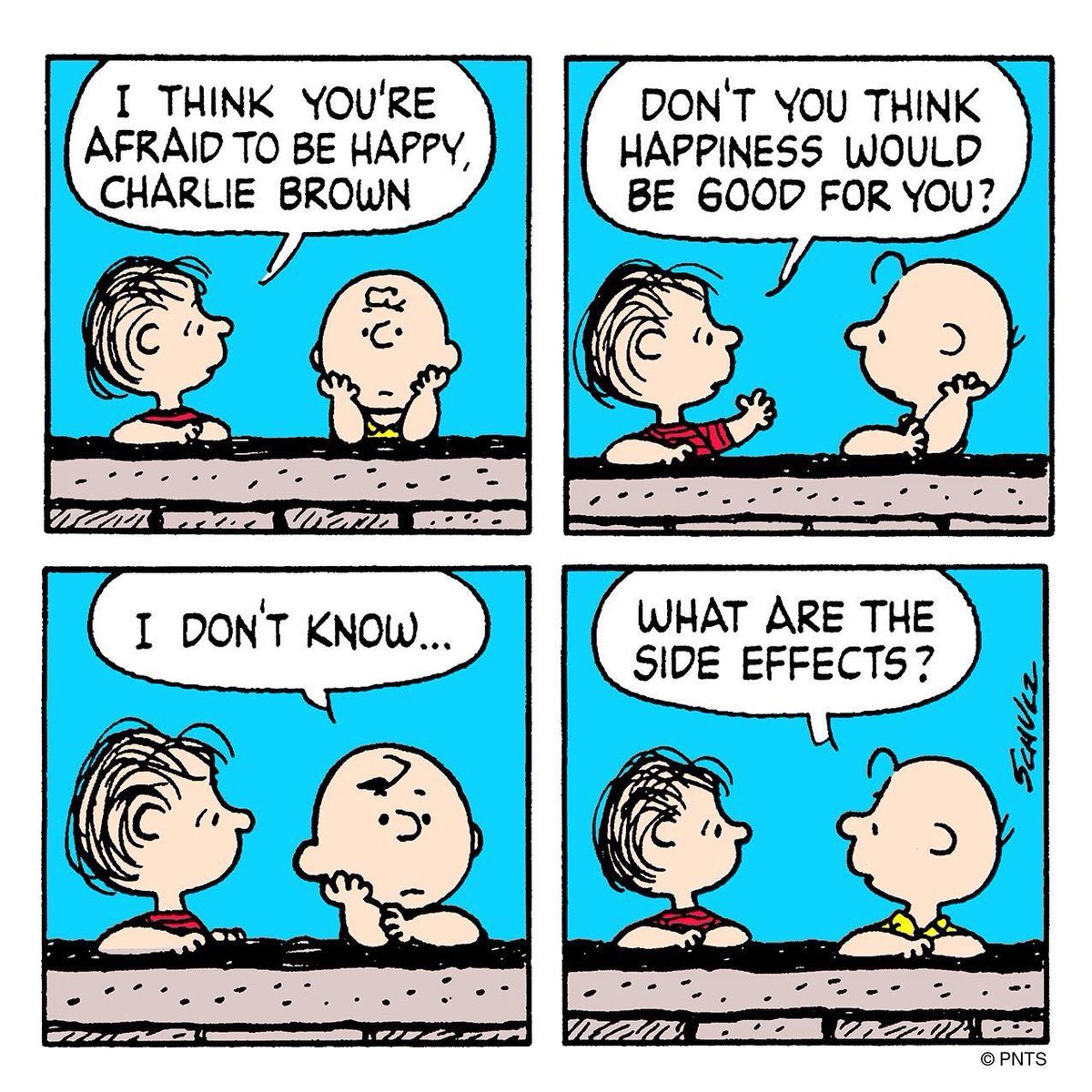 alexsilver__'s tweet photo. #tuesdayvibe #quoteoftheday #CharlieBrown #Happiness https://t.co/jf4Z38wxYu