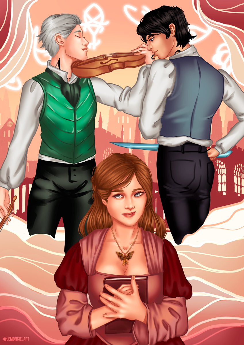 LemoncielArt's tweet image. Jem, Will and Tessa from The infernal devices by @cassieclare 

Commission for @Sweetbox_20 !