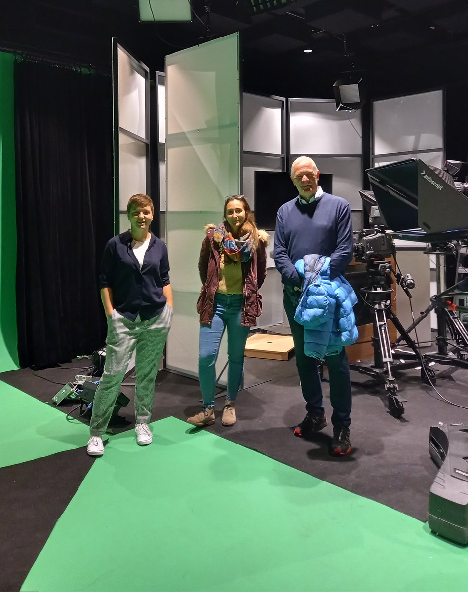 MarinaTulin's tweet photo. 🎬 It's getting real! Today we recorded 3 modules of our @TrustSocialSci course on "Communicating trustworthy information in times of information overload" #MOOC #scicomm #misinformation. The course will be freely available to anyone on @coursera in Feb 2022. Stay tuned! https://t.co/xJCdw6A69P