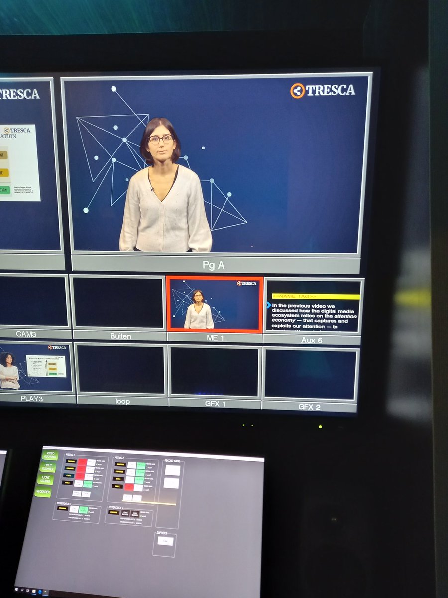 MarinaTulin's tweet photo. 🎬 It's getting real! Today we recorded 3 modules of our @TrustSocialSci course on "Communicating trustworthy information in times of information overload" #MOOC #scicomm #misinformation. The course will be freely available to anyone on @coursera in Feb 2022. Stay tuned! https://t.co/xJCdw6A69P