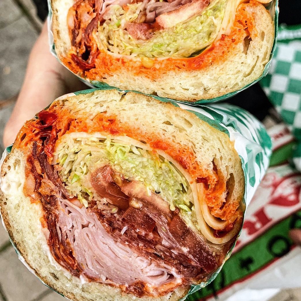 eatingyyz's tweet photo. Lambo's is a neighborhood #deli proudly slinging made-to-order #sandwiches and offering groceries in #TrinityBellwoods, west side #Toronto. Try them! 🥰

ℹ #lambosdeli
📍 176 Bellwoods Ave
☎ 416-703-3688
🔎 Combo, Calabrian Chili

#torontodeli #torontofood #takeoutto #eatingyyz https://t.co/Z1wOWx1ScB
