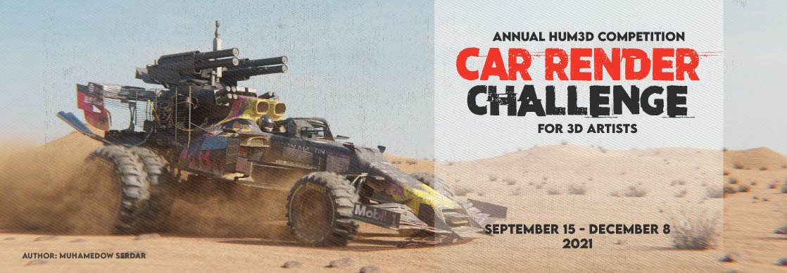 RizomUV's tweet photo. Did you know we're happy to be sponsoring @humster3d
's 2021 Car Challenge this year?
https://t.co/lOK8dAZuqL - it started last month and lasts until December 8th, and the prize packages are pretty amazing!
#3dmodeling #3dtexturing #3DArt #UV_Mapping https://t.co/TGY22XMZ9x