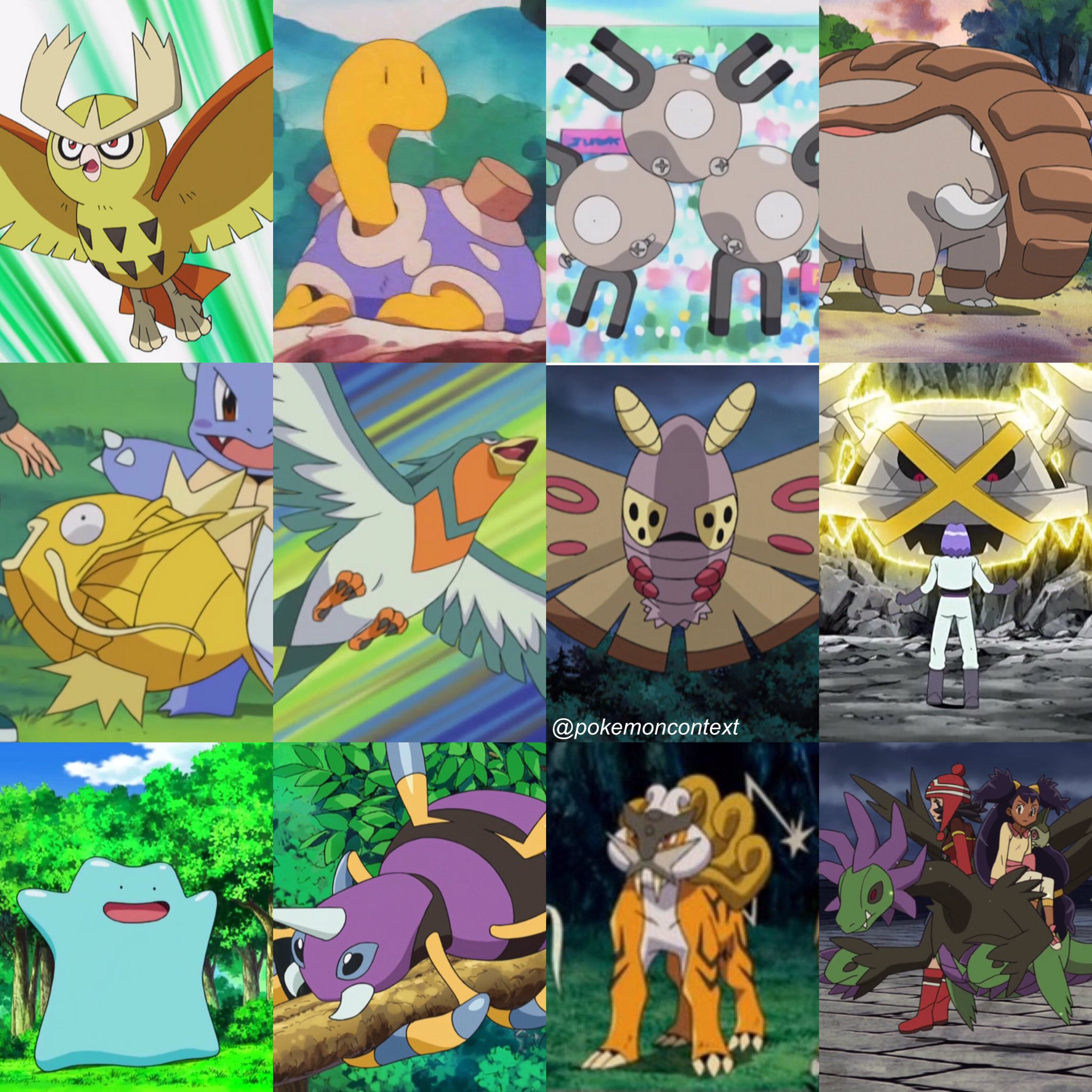 Pokemon Gems on X: Shiny Pokemon in the anime ✨  /  X