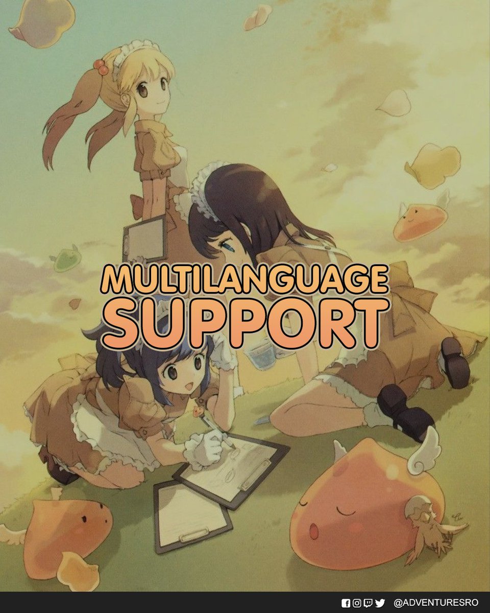 AdventuresRO's tweet photo. Players who dont speak Spanish are also welcome in #AdventuresRO! Although our Server is Hispanic we have different ways to interact in your native language as well as automatic translators on our Discord. We'll also provide support in English &amp; Portuguese! #RagnarokOnline https://t.co/oNitQVoHc7
