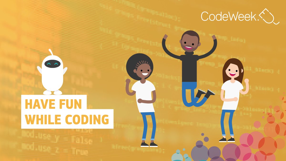 CodeWeekEU's tweet image. Looking for coding activities in other languages than English? 🙌
Here is a #CodeWeek blog post providing CS First Unplugged in 1⃣8⃣languages.
More ℹ️ blog.codeweek.eu/bringing-codin…