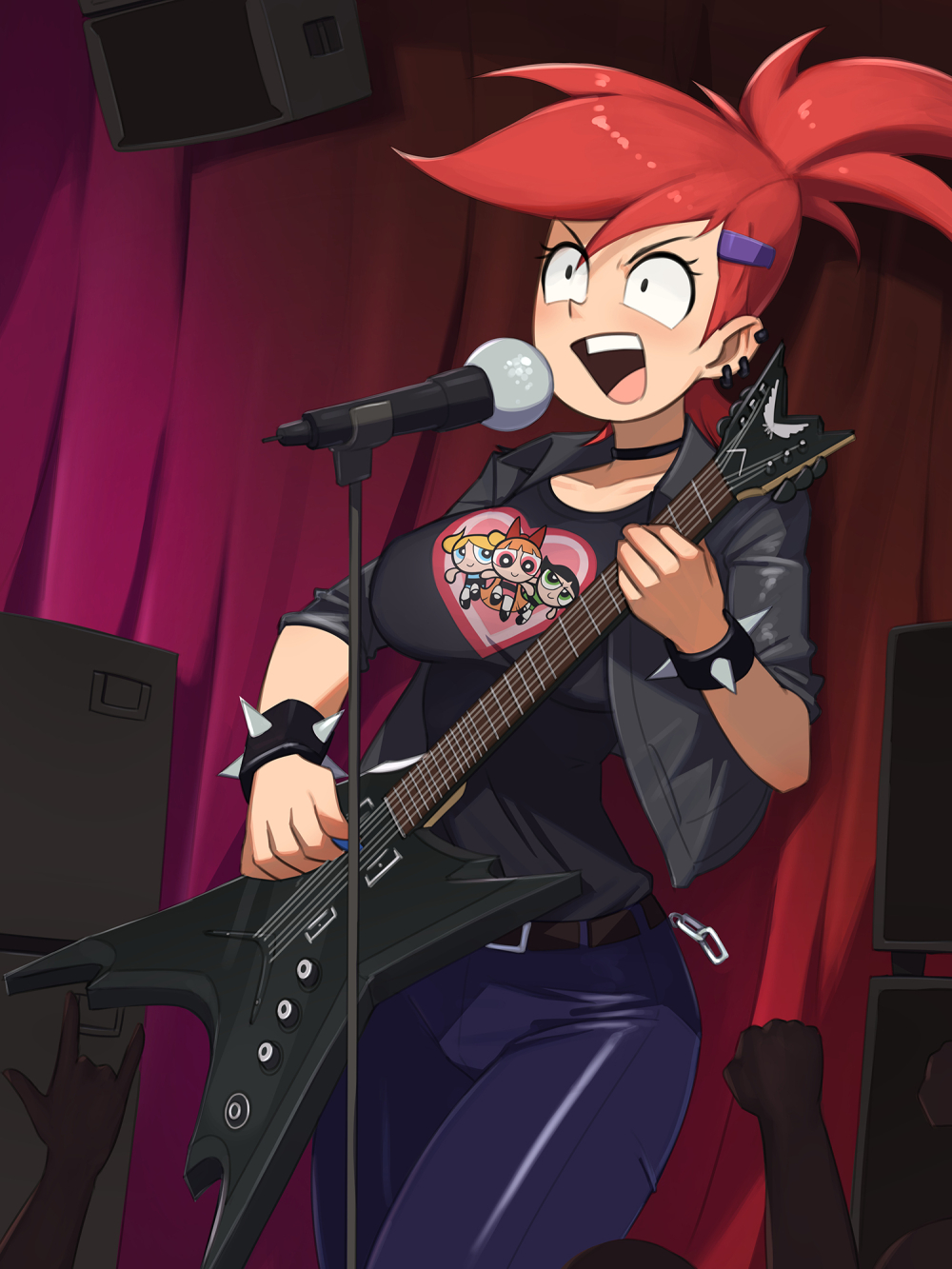 Barleyshake On Twitter Rocker Frankie Foster Commission Work For Cockmonster131 3 T