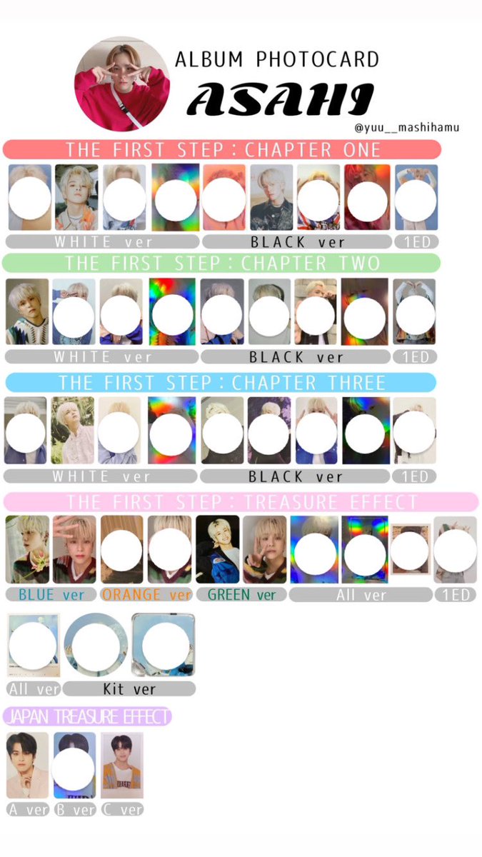 _purin_p's tweet photo. #treasure交換 

【譲】画像もの
【求】ジュンギュ  アサヒ

●異種 / 異比率 (n:1) 交換可能🙆🏻‍♀️
〇KRUNK 缶バ は 画像3.4枚目の●印付いてないトレカとの交換も可能です🙆🏻‍♀️
●リプ.dm お待ちしております🖐🏻!! https://t.co/umBzkjfDEE
