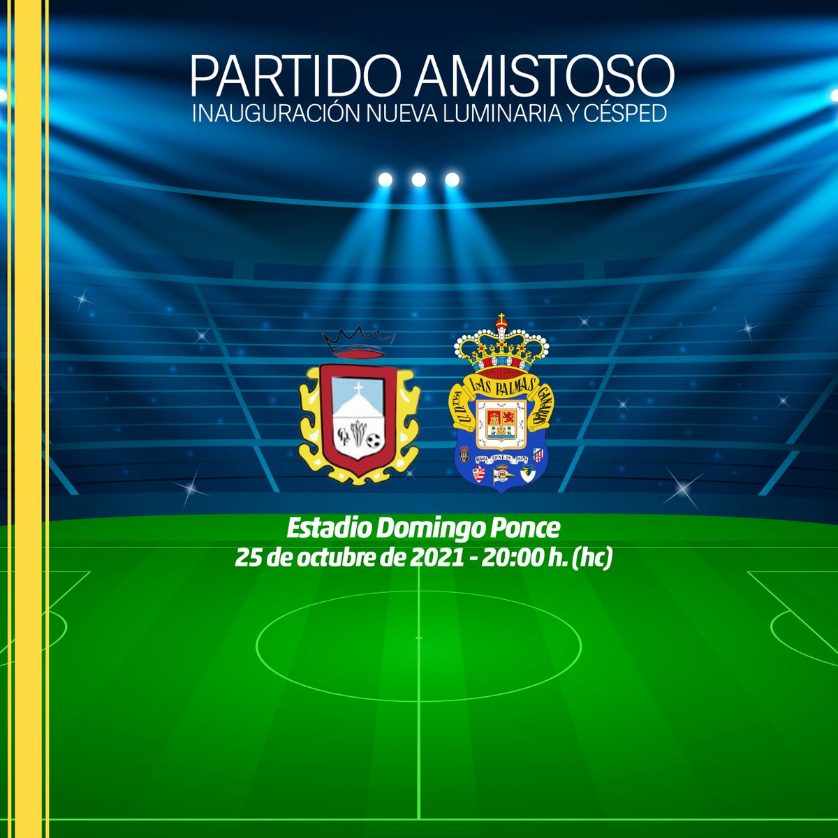 UDLP_Oficial's tweet photo. La Unión Deportiva Las Palmas disputará un amistoso en Firgas el próximo lunes. 

🔗 https://t.co/OlNegsS1QV

#LaUniónHaceLasPalmas 💛💙 https://t.co/UIQvCueeDj