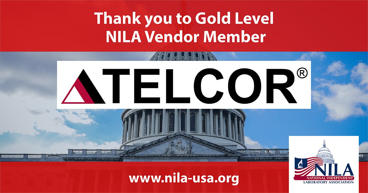 NILA wants to say thank you to our current Gold Level Vendor Member, <a href="/TELCORInc/">TELCOR</a> 

TELCOR provides lab-specific revenue cycle software and billing services giving labs unparalleled access and visibility to its data.

telcor.com