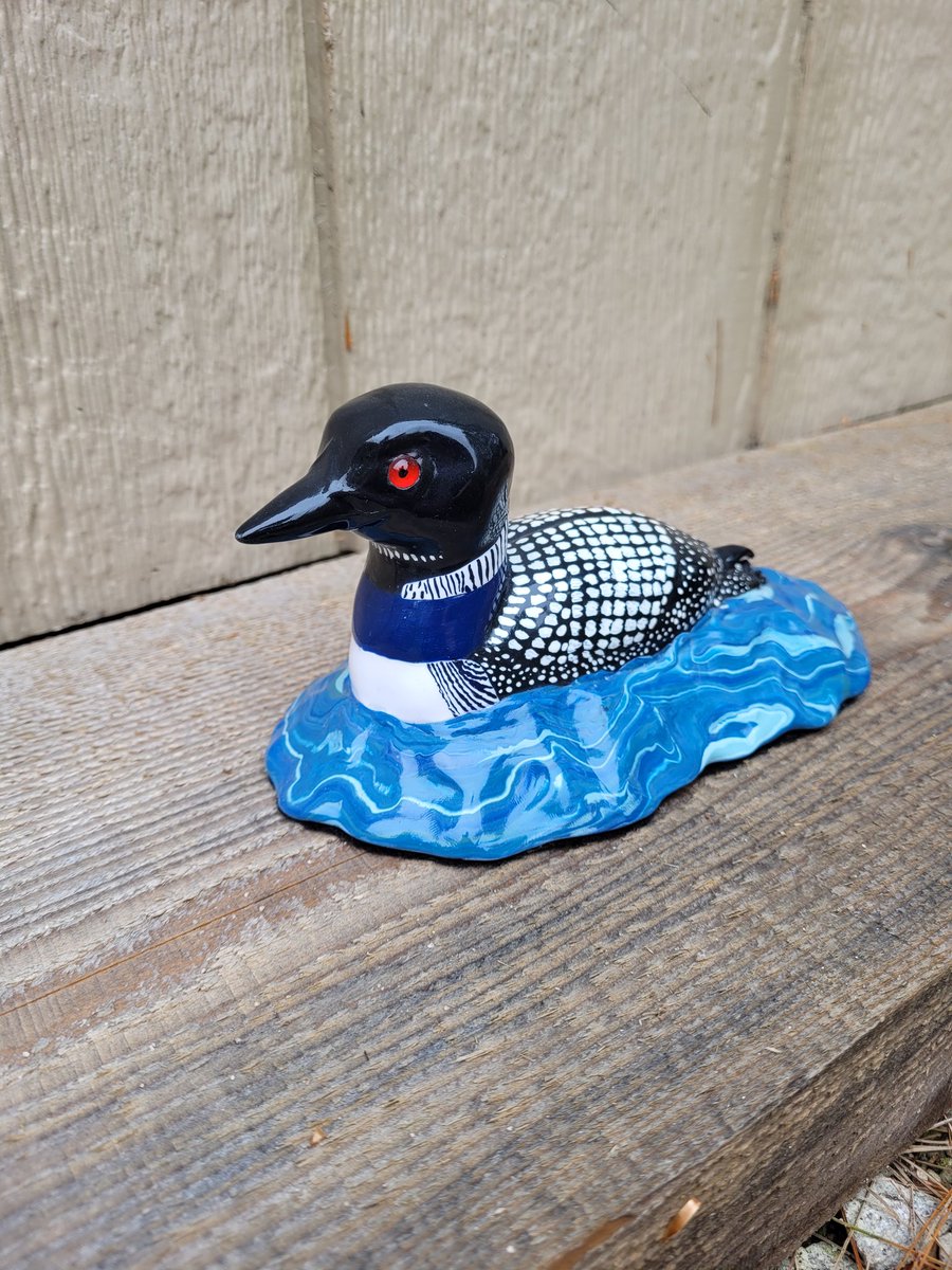 StarlytePhoenix's tweet photo. Final day of the summer blowout! #summerblowoutsale☀️ #sculpture #homedecor #art #smallbusiness #shoplocal #mainebusiness #maineartist #loon #lakelife #homeart #decor #polymerclayart #giftidea #handcrafted https://t.co/n1hKHpSnUq