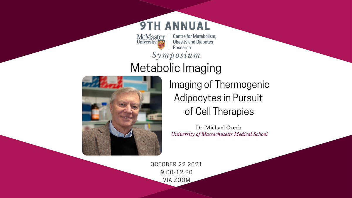 MacMODR's tweet photo. Dr. Michael Czech - Professor @UMassChan -will presenting at 9:45 on Friday at our #MODR symposium!
Czech’s lab applies RNAi- & CRISPR-based technologies to address #metabolicregulation & #insulinresistance in #obesity & #T2D
More details & registration➡️ https://t.co/WaZLNfwIuD https://t.co/8Bx8DyKLNj