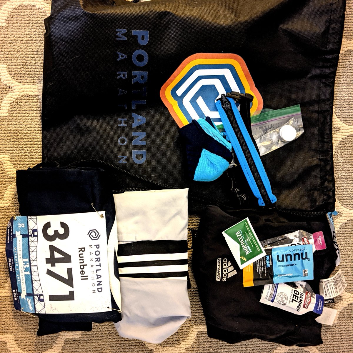 RunbellUSA's tweet photo. The #Runbell team ran the Portland marathon on October 3rd during a beautiful morning race. The course is new compared to previous years and takes you through neighborhoods and along the waterfront. We'll be back for more next year. https://t.co/gnnnchDU0k