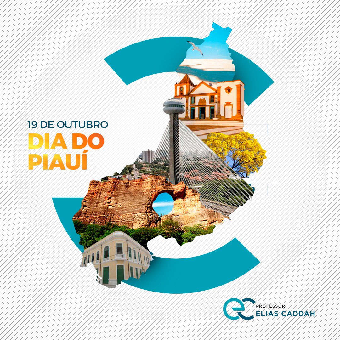 eliascaddah's tweet photo. Parabéns Piaui pelos seus 199 anos de luta e história. 
A todos os piauienses e aos que fazem deste estado a sua terra. 👏🏼👏🏼👏🏼👏🏼
#DiaDoPiaui #Piaui #Piaui199anos https://t.co/xjhMeNnAyX