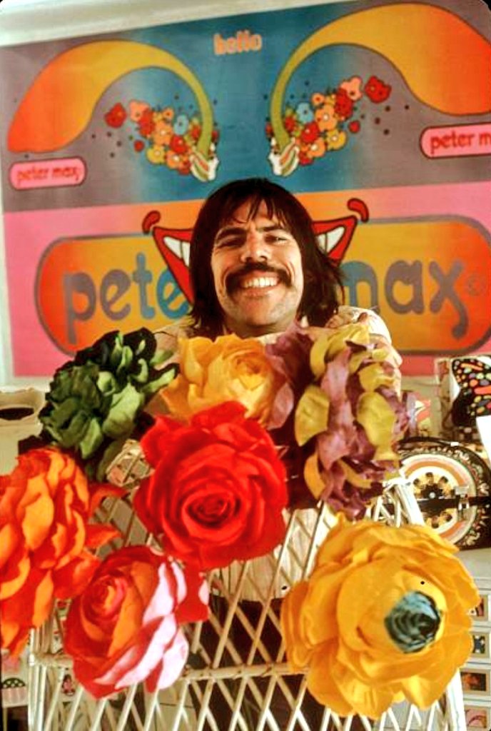 Happy Birthday to legendary psychedelic and pop artist Peter Max, born on this day in Berlin, Germany in 1937.    