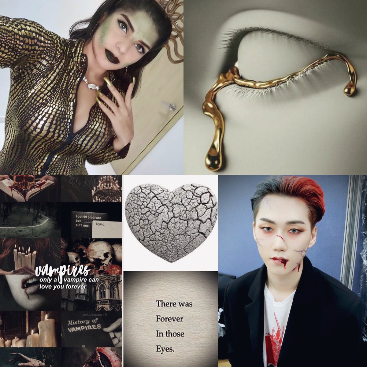 G3raldineVampz's tweet photo. ✨This time Medusa was stunned to realize that He was a vampire and his heart without beating couldn’t be petrified by his gaze.
He, the only one capable of overcoming that powerful gaze, returned the love that she had lost long ago.
#브이에이브이 #VAV_BaRon #VampzSelcaDay #VSD https://t.co/cLWuit5Lid