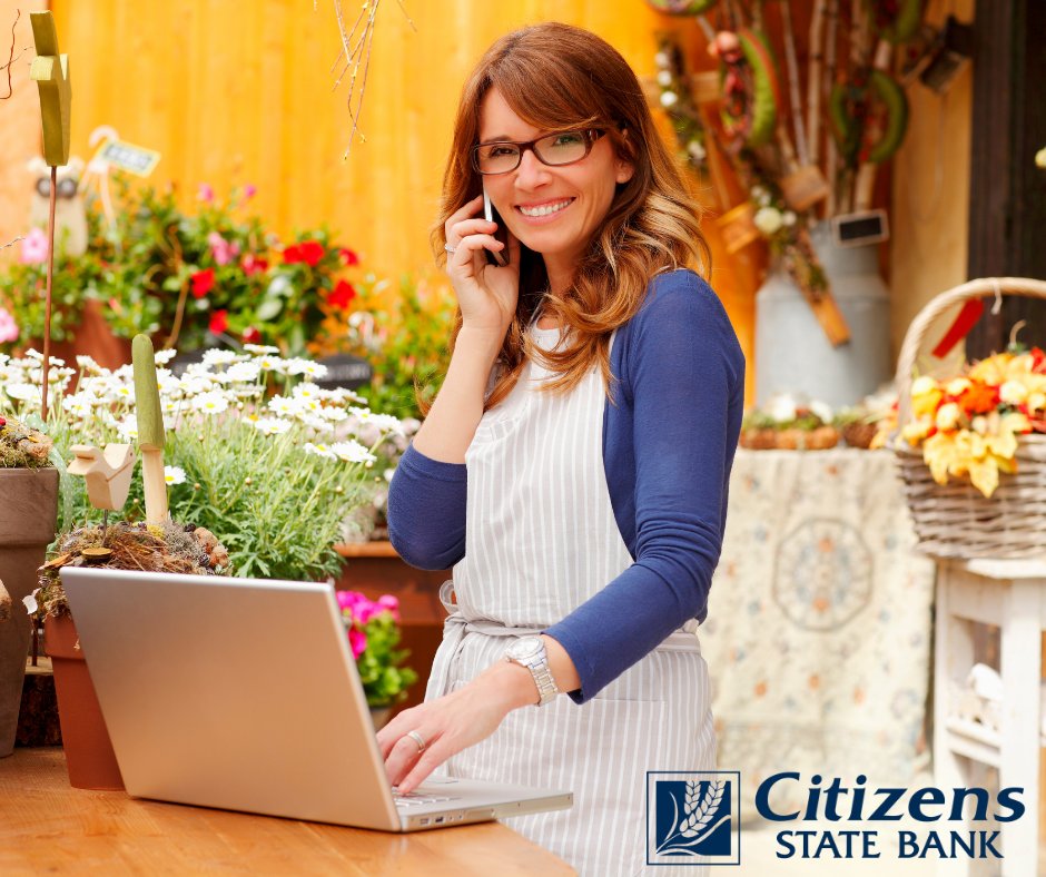 BankCitizens's tweet photo. Achieve success through your business.⭐️

Citizens State Bank offers a wide range of business lending services
👉 Operating Loans
👉 Equipment Loans
👉 Real Estate Loans
👉 Visa Business Credit Cards

Reach your business goals with Citizens State Bank.
🌐 https://t.co/OJUOJVt1mG https://t.co/Roc9syf6jn