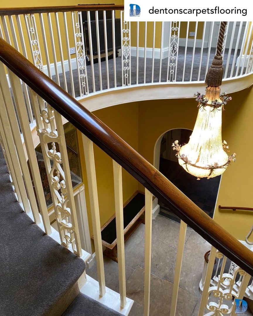 Wow! Take a look at this stunning carpet installation at @fitzwilliamcoll in Cambridge🛡This custom stair runner showcases our Quintessential Twist brilliantly! @dentonscarpetsflooring 🙌

#carpet #flooring #stairs #staircarpet #interior #interiorsdesigner #interiordesign