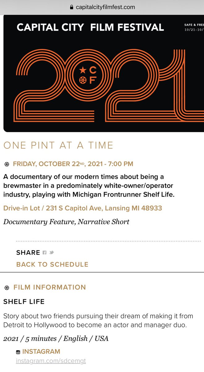 Legggo! Film I wrote is premiering at the <a href="/capcityfilmfest/">CapitalCityFilmFest</a> this Friday! #indiefilm #Screenwriters #screenwriting #FilmTwitter #filmfestival