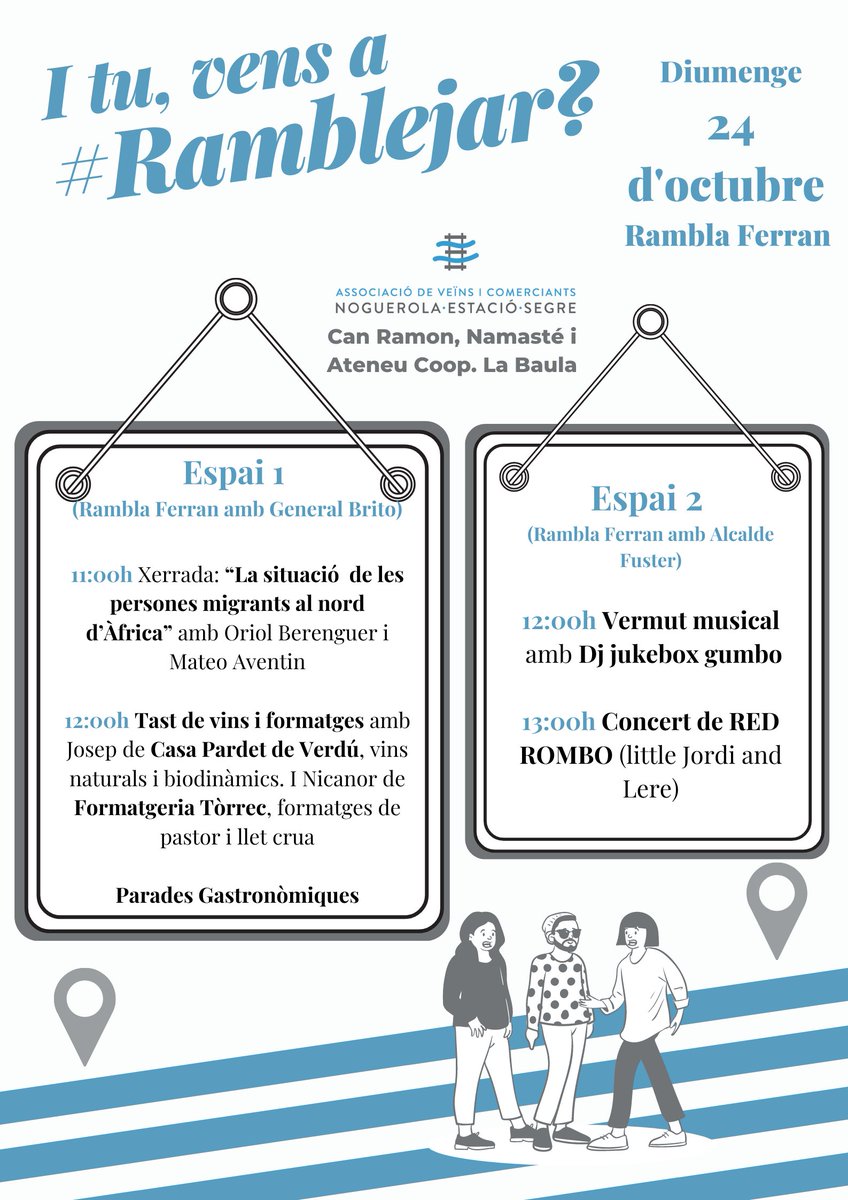 veinsdelbarri's tweet photo. Ens hi veiem aquest diumenge? https://t.co/8l5AzlhjyL