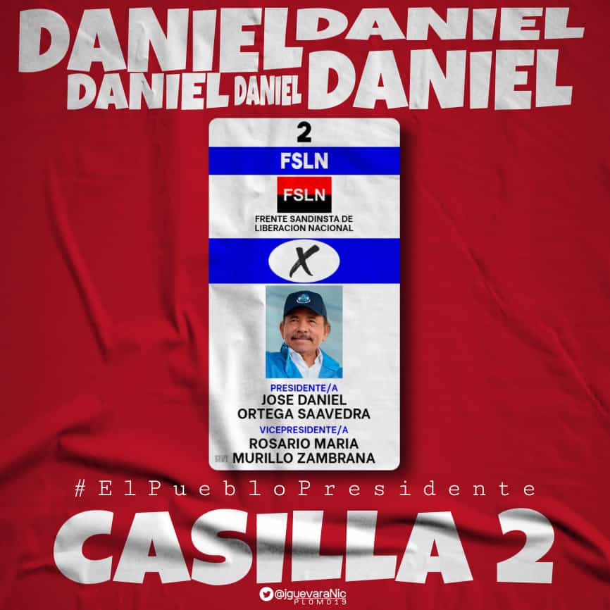 Oe mis Sapit@s , recuerden con Daniel al Frente mi Pueblo seguirá siendo Presidente ✌️❤️🖤🚨🚨🚨🚨
Yo por eso votaré en la casilla 2️⃣
#OctubreVictorioso 
#PLOMO19
<a href="/ReynaMo05/">👸QueenMo12☕🐸❤</a>  😘❤️✌️💜